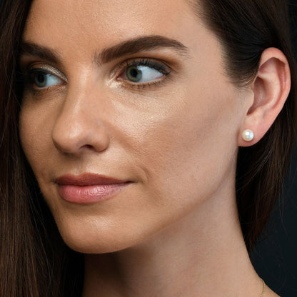 PEARL STUD EARRINGS