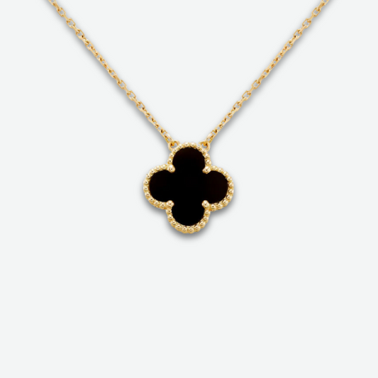 AMOUR GOLD / BLACK NECKLACE