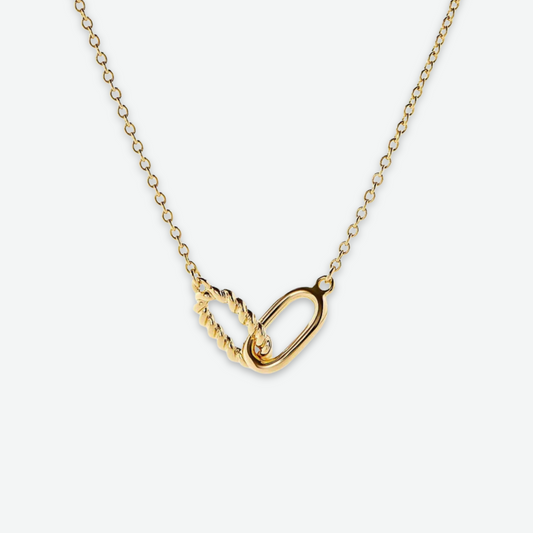 TWISTED LINK NECKLACE