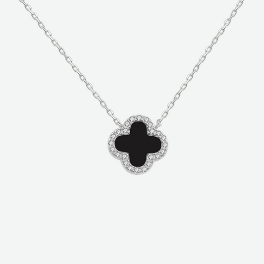 TRINITY - WHITE GOLD / DIAMOND BLACK NECKLACE
