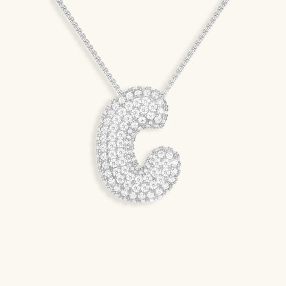 Hailey Bubble Initial Necklace (Bundle)