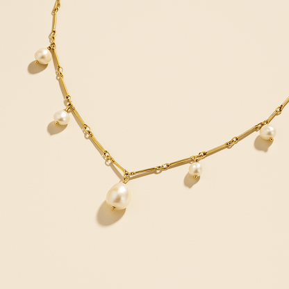 Santorini Pearl Necklace (Bundle)
