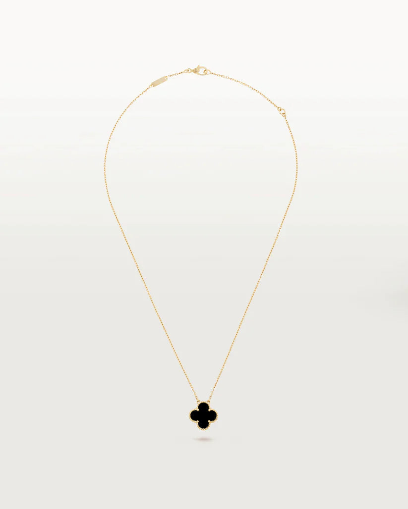AMOUR GOLD / BLACK NECKLACE