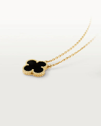 AMOUR GOLD / BLACK NECKLACE