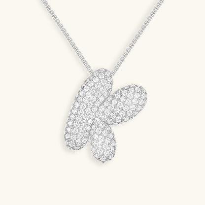 Hailey Bubble Initial Necklace (Bundle)