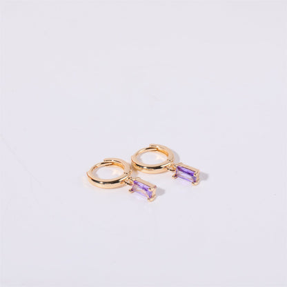 Bella Birthstone Huggies Earrings (Bundle)