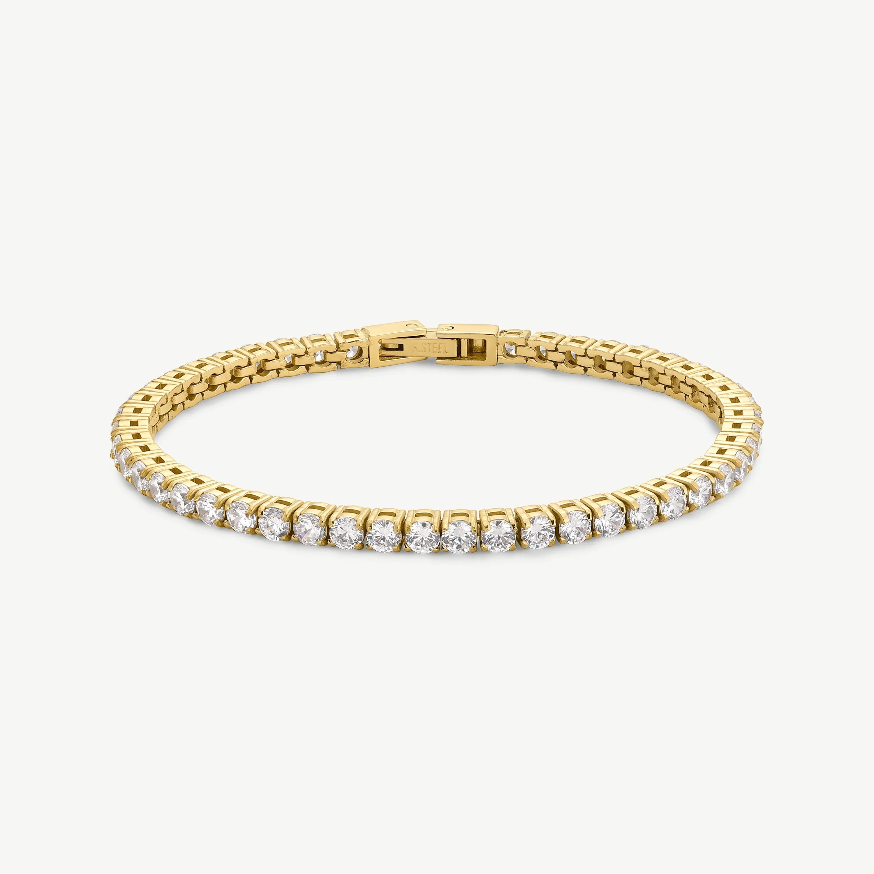 HALO - TENNIS BRACELET / GOLD