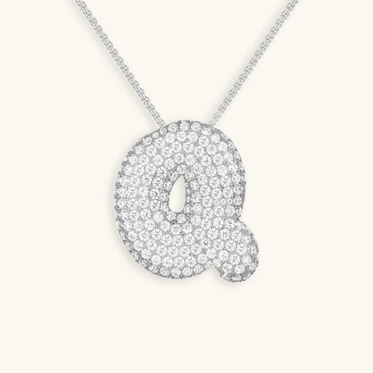 Hailey Bubble Initial Necklace (Bundle)