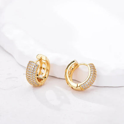 LUST SHINE HUGGIE EARRINGS