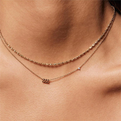 18K GOLD ANGEL NUMBER NECKLACE 111-999