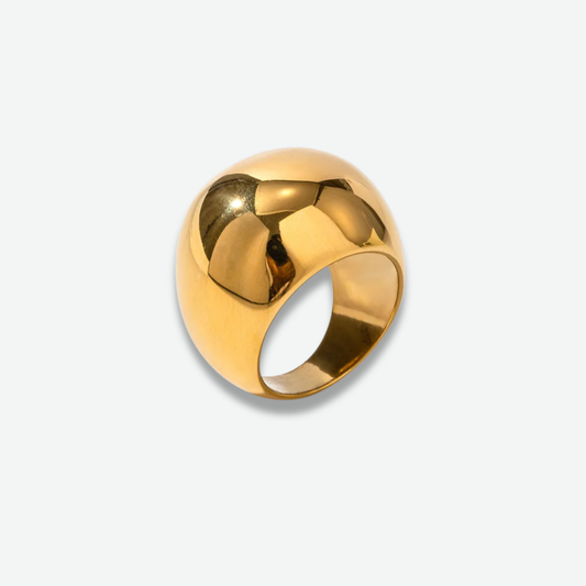 GOLD BALL RING