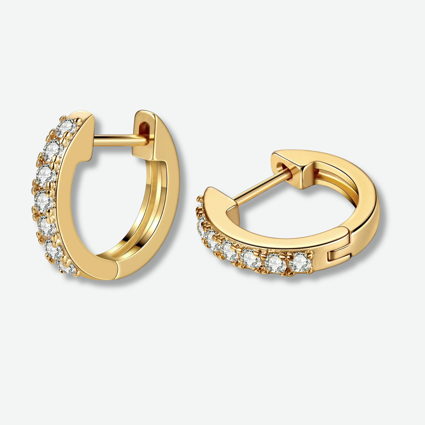 MINI SHINE HOOP EARRINGS