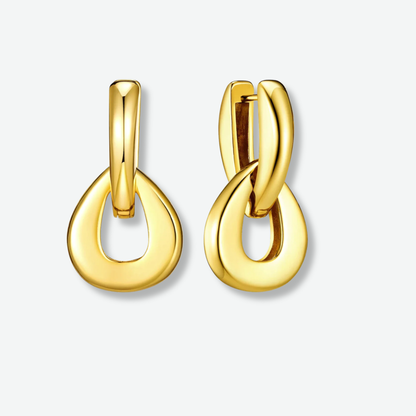 VOX DROP HOOP EARRINGS