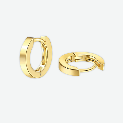 GOLD MINI CLICK EARRINGS