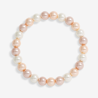 MIRA - PEARL BRACELET 8MM / PINK
