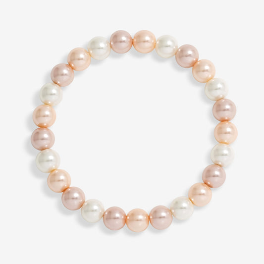 MIRA - PEARL BRACELET 8MM / PINK