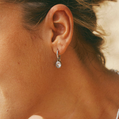 Diamond Lock Earrings (Bundle)