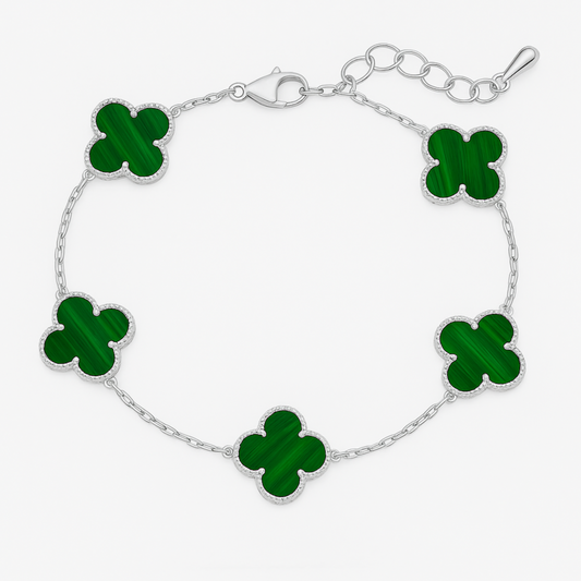 AMOUR - WHITE GOLD / GREEN